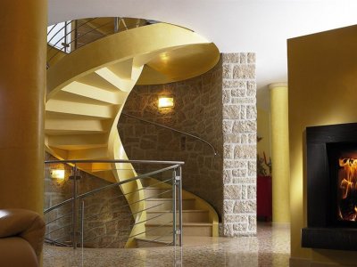 Originales escaleras de caracol