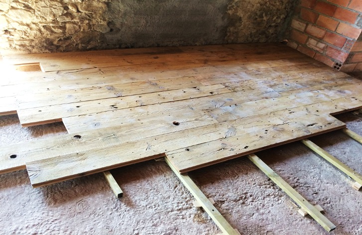 suelos de tablas de madera
