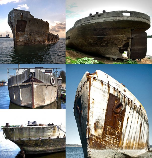 Barcos hechos con hormigón armado. Es posible que flote un barco o una casa hecha con hormigón armado