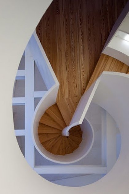 Las escaleras de caracol. Qué son y cómo se definen en dimensiones 