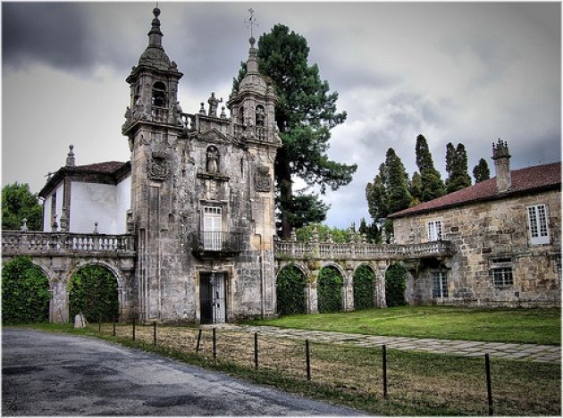 El palacio de Oca en Pontevedra. El generalife del norte, un palacio de origen castrense y con unos hermosos jardines 