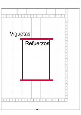 abrir hueco en forjado