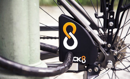Coloca un antirrobo en tu bicicleta para que puedas localizarla desde el móvil. El lock8