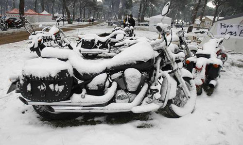 Conducir una moto en invierno, consejos para combatir el frío en invierno si vas en moto 