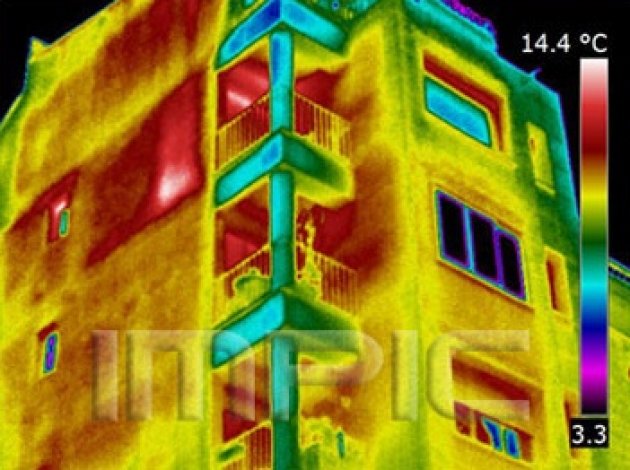 La termografía infrarroja en la construcción, qué es y para que sirve en construcción.  