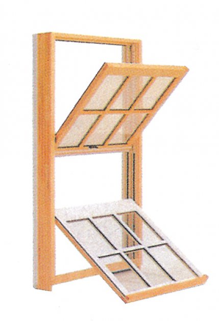 Las ventajas de la ventana de guillotina de doble hoja. Mejorar la ventilación cruzada.