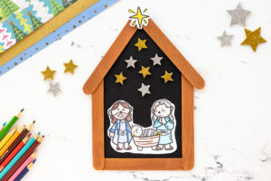 Ejemplo de belén terminado